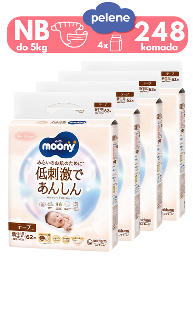 Moony Natural Newborn MegaBox 3014