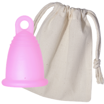 Menstrualna čašica Me Luna Pink (Soft)