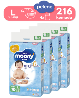 Moony Airfit L pelene MegaBox