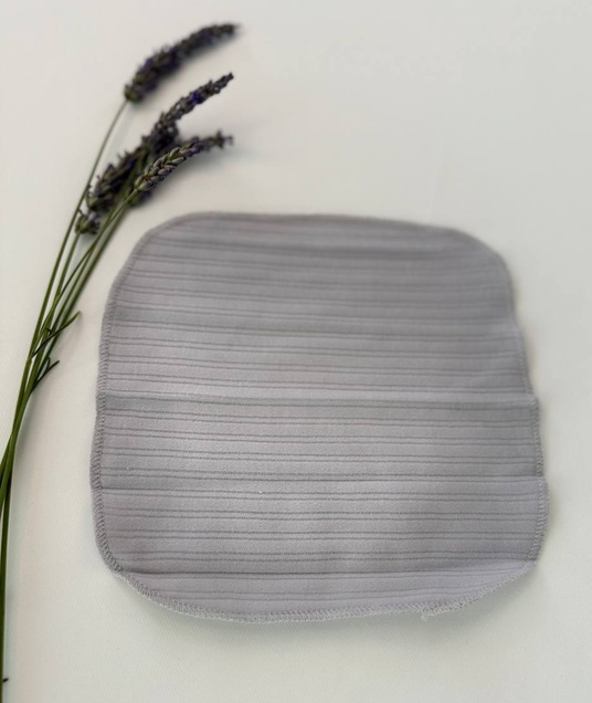 Wowo bebi krpica za brisanje siva basic 3850