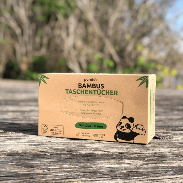 Troslojne suve maramice od bambusa 100 kom 5857