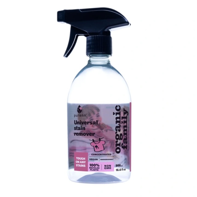 Ekološko univerzalno sredstvo za uklanjanje fleka (za tretman pre pranja) 500 ml - Purenn Organic Family 7105