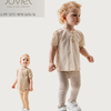 Joviel set za devojčice tunika i helanke  bež  vel. 6-9 mes 3915