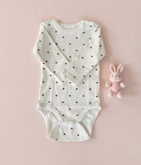 VAUVA bodić dugih rukava Srce