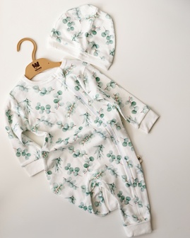 Wowo komplet pidzamica + kapica 80 (9-12 meseci) (Evergreen)