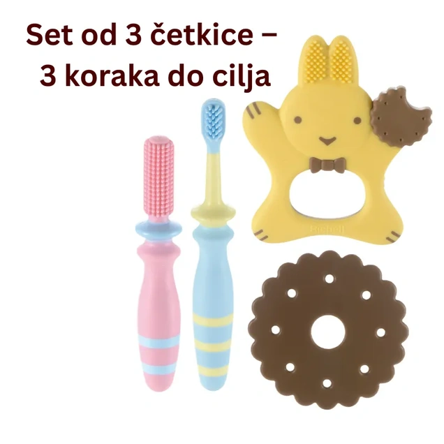 Richell Set za učenje pranja zuba 3+ meseca 5805