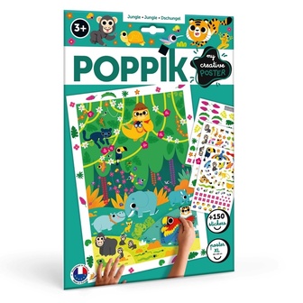 POPPIK Kreativni posteri: Džungla
