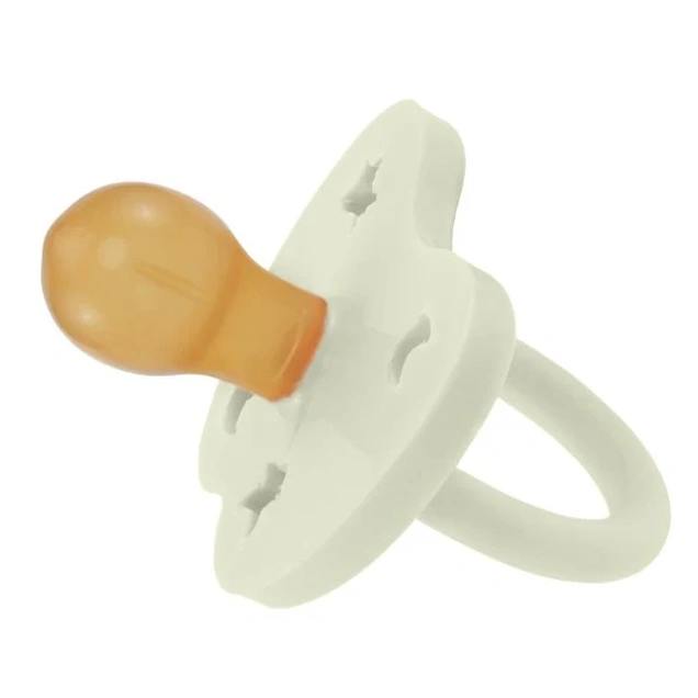 Hevea okrugla cucla od prirodne gume (3-36 mes) Ivory 5012