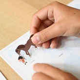POPPIK Edukativni poster Mini otkrića Poniji s nalepnicama