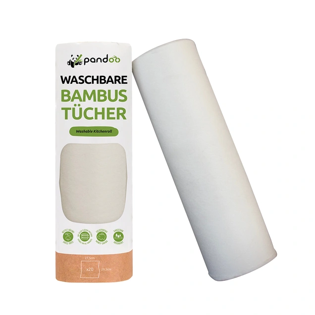 Višekratne krpice od bambusa - 1 rolna, 20 krpica 5189