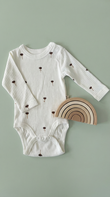 VAUVA bodić dugih rukava Cveće 5205