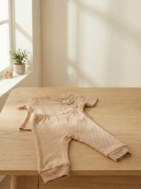 Kidaxi žakard majica i pantalone komplet 5199