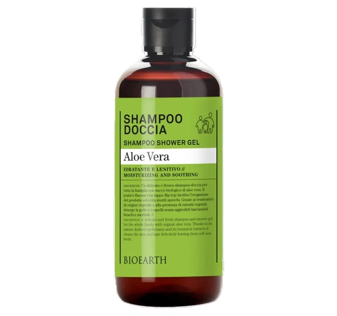 BIOEARTH Gel za tuširanje i šampon za celu porodicu - ALOE VERA 500ml - FAMILY linija 6523