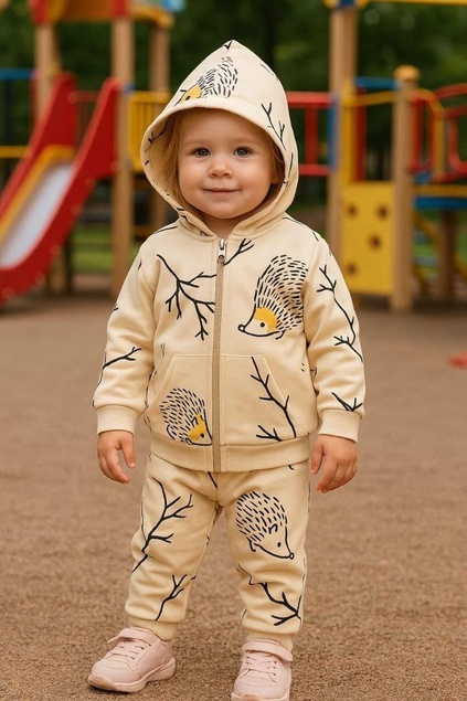 WOWO Komplet trenerka 2/1 „Jež“ 80 (9-12 mes) 4706