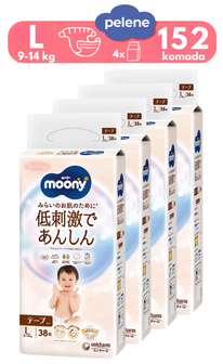 MOONY NATURAL / LOW IRRITATION Moony Natural L pelene MegaBox