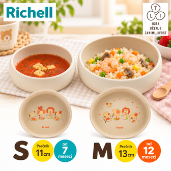 Richell činija za bebe Easy Scoop