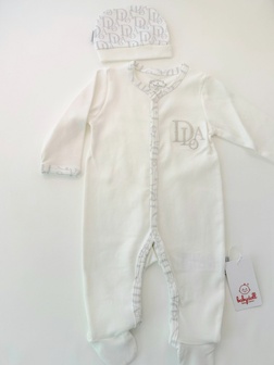 Babydola Zeka sa kapicom bela 4-6 mes