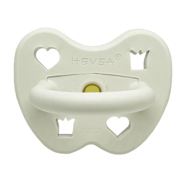 Hevea okrugla cucla od prirodne gume (3-36 mes) Ivory 5013