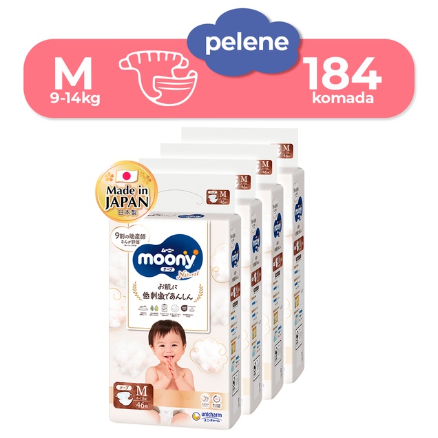 Moony Natural M pelene MegaBox 3018