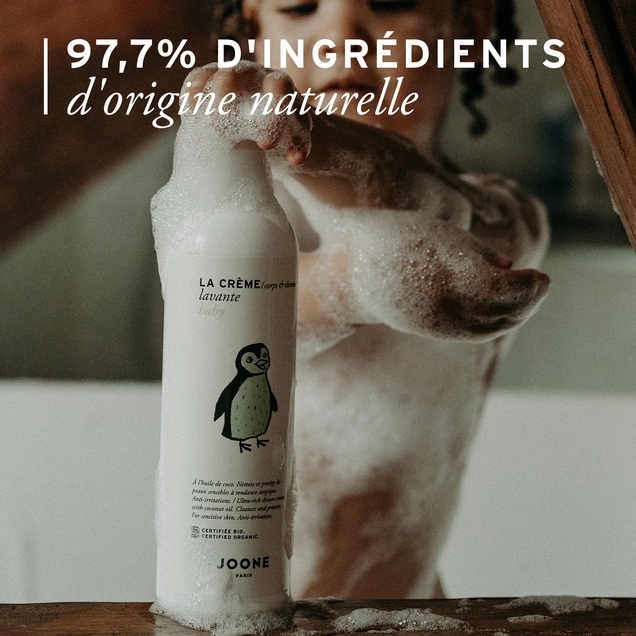 Joone Paris ultra-bogata organska kremasto-uljana  bebi kupka za atopičnu kožu 400 ml 4374