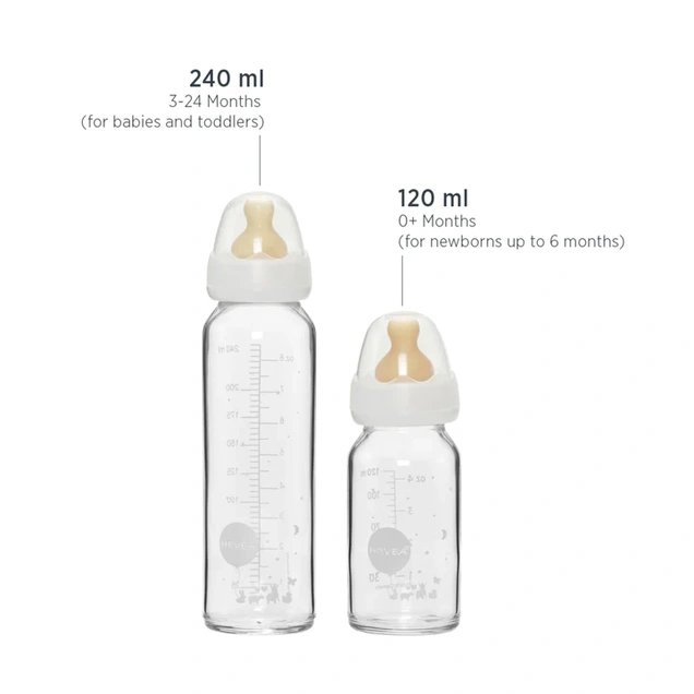 Hevea flašica za bebe 240ml, 1 kom 3-24 m 2501