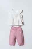 U.S. Polo ASSN Komplet tunika i pantalone Lilac Luxe