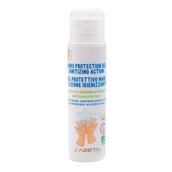 AZETA BIO Organski gel za dezinfekciju i hidrataciju ruku kod beba, dece i odraslih 0m+ - organska aloe vera 50 ml