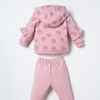 U. S Polo ASSN Komplet trenerka za devojčice 3/1 Pink Flowers USB3248 6855