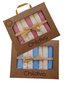 Childiva Set bebi krpica od organskog pamuka 7/1