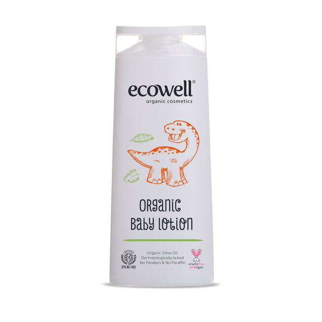 ECOWELL Organski losion za bebe (300 ml) 2443