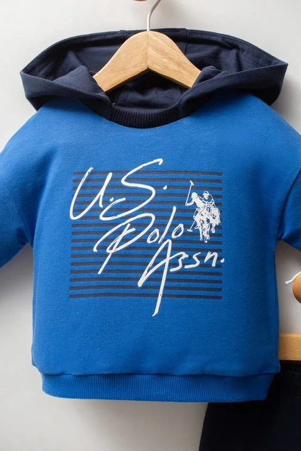 U.S. Polo ASSN dečija trenerka Royal Blue 2/1 5612