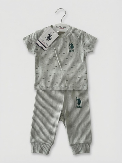 U.S. Polo ASSN Komplet Golf Icon majica i pantalone USB 2311 5534