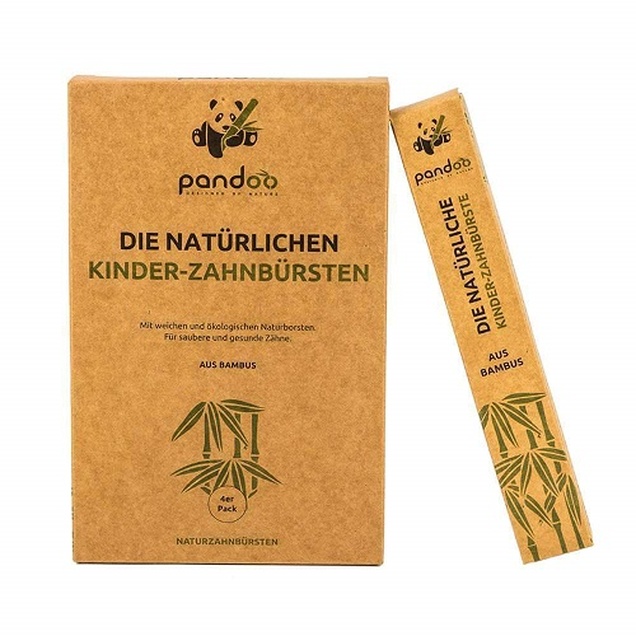 Set dečjih četkica za zube od bambusa 5284