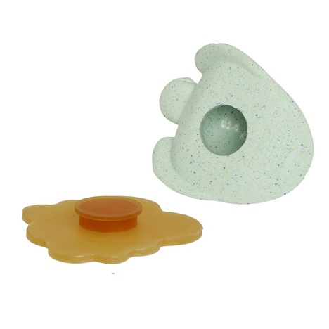 Squeeze'N'Splash igračke za kupanje -Poklon set Gumena patka i žaba, Snežno plava i žalfija 1882