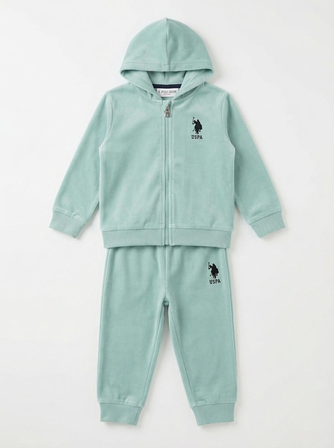 U.S. Polo ASSN komplet Magic Mint 3/1, pantalone, majica i duks USB2920 5528