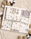 Bubbles set 10/1 za novorođenče od organskog pamuka (You and Me)