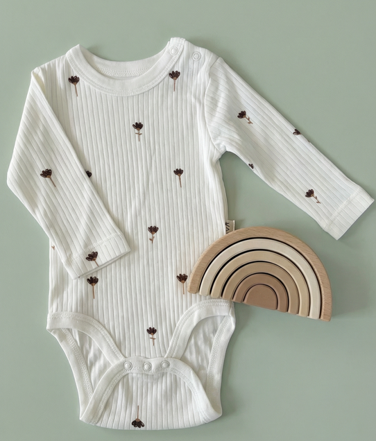 VAUVA bodić dugih rukava Cveće 5205