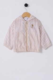 U.S. Polo ASSN lagana jakna Breton Beige USB2344