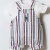 U.S. Polo ASSN komplet majica i kombinezon Rugby Multi Stripe 5524