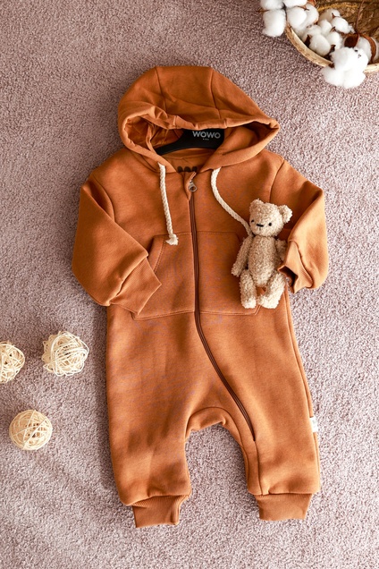 WOWO Skafander troslojni 92 (18-24 mes) (braon) 4516