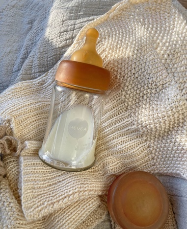Staklena flašica sa širokim otvorom za bebe 150 ml, 2 kom 1907