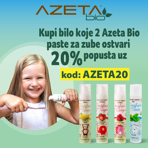 20% na Azeta Bio paste za zube