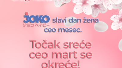 Točak sreće čitav mart se okreće!