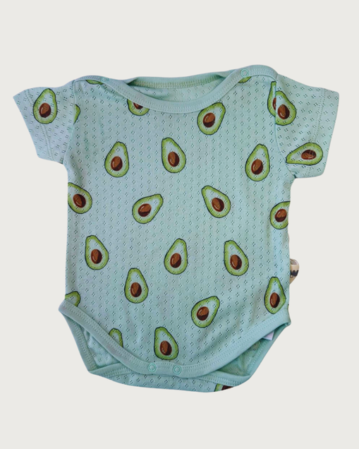 Bodi žakard kratak rukav 74 (9-12 meseci) (Avokado) 3935