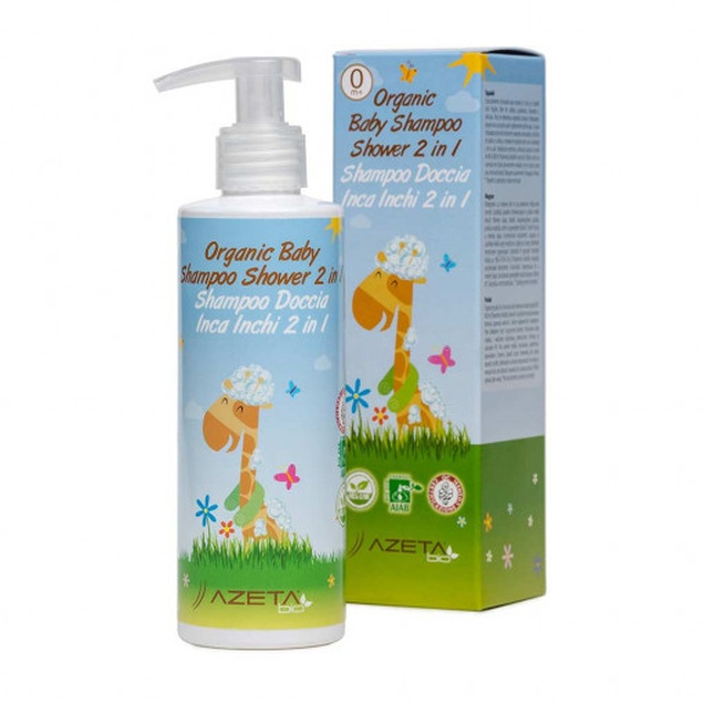 AZETA BIO ORGANSKA ULJANA BEBI ŠAMPON/KUPKA 500ML, 0m+ 3757
