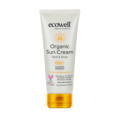 Ecowell Organska krema za sunčanje za odrasle – 50 SPF 2852