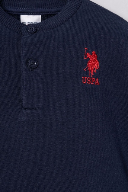 U. S Polo ASSN Komplet trenerka 2/1 Heritage Navy Set USB3169  (teget) 6847