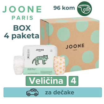 Joone Paris Iconic BOX pelene za dečake veličina 4