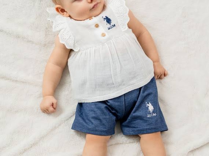 U.S. Polo ASSN Komplet Vintage Polo šorts i košuljica 5618