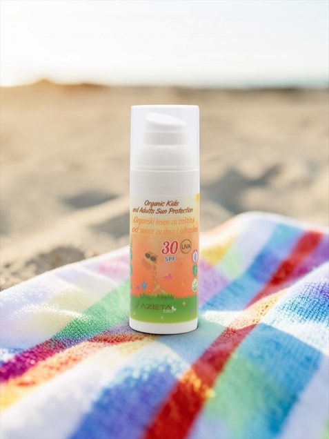 Azeta Bio Organski losion za decu i odrasle zaštitu od sunca SPF 30 50 ML 6614